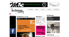 Desktop Screenshot of ladanse.com