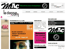 Tablet Screenshot of ladanse.com